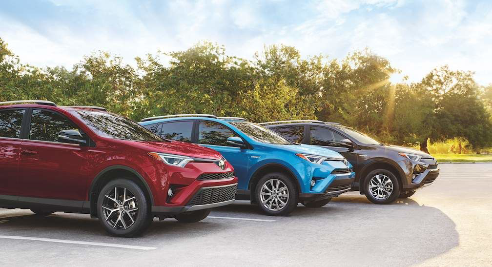 Rav4-SE-in-Ruby-Flare-Pearl.-Hybrid-Limited-in-Electric-Storm-Blue.-Hybrid-LE-in-Magnetic-Grey-Metallic.jpg