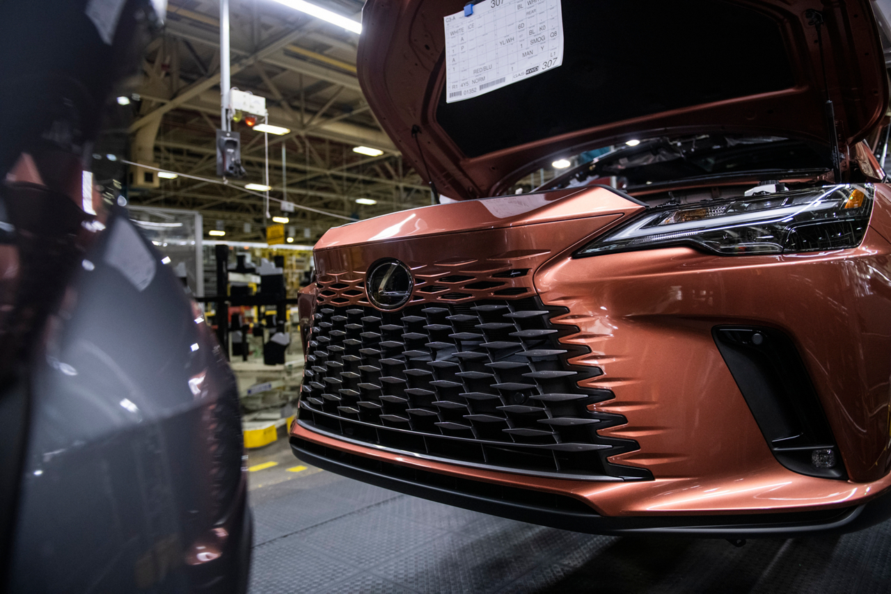 TMMC 5th Generation Lexus RX Production